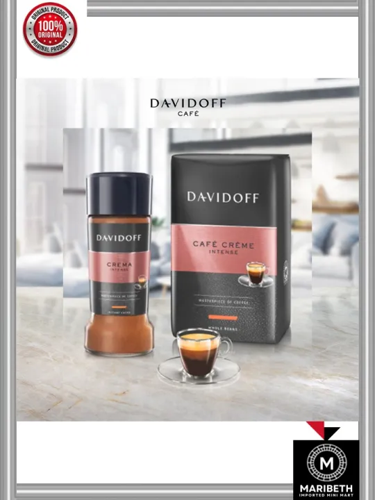 Davidoff Crema Intense Instant Coffee 100g Lazada PH