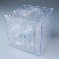 《Huahua grocery》3D Cube ปริศนา Cube รุ่น Money Maze Bank Saving Coin Collection Case กล่องเกมสมอง Gadgets ตลกของเล่นที่น่าสนใจเงินและธนาคาร