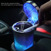 hot【DT】 Car Ashtray with and Flip Lid Extinguishing Ash Tray Detachable Air Vent