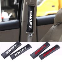 2pcs PU Fashion Car Seat belt shoulder Pads Car Seat Belt Cover for Suzuki Swift Car Accessories Seat Covers