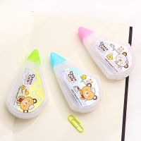 2 Pcs/Lot Cute Lovely Cartoon Correction Tape for School Stationery &amp; Office Correction Liquid Pens