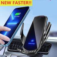 15W Wireless Charger Car Auto Magnetic Air Vent Phone Holder For iPhone 14 13 12 Samsung S20 Induction Fast Charging Station