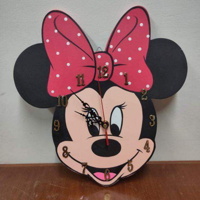 [COD]qulongmi79270358 MICKEY AND MINNIE MOUSE CLOCK DESIGN | Lazada PH