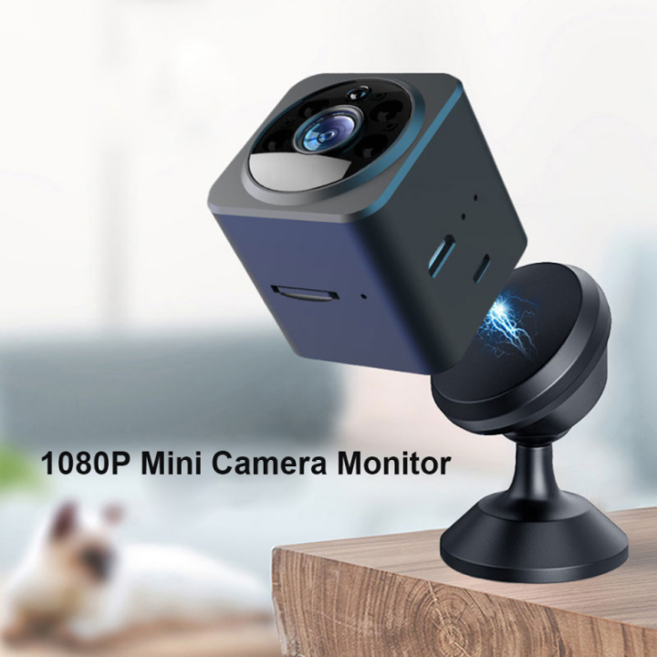 AS02 Mini Camera Wireless 1080P Smart WiFi Monitor Camera Builtin