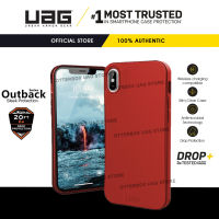 UAG Apple iPhone XS Max / iPhone XR / iPhone XS / iPhone X เคสซิลิโคนที่ครอบ Outback เป็นมิตรกับสิ่งแวดล้อม Slim Protective ปลอก iPhone ที่ย่อยสลายได้ทางชีวภาพและย่อยสลายได้ 100% ของแท้ดั้งเดิม