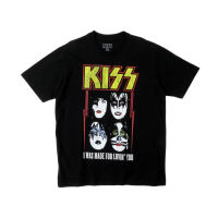 【Hot】 Power 7 Shop เสื้อยืดวง คิส ลิขสิทธ์แท้ KISS T-SHIRTS (MX-029)