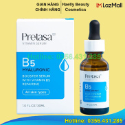 Serum Pretasa B5 Hyaluronic cấp ẩm, phục hồi, căng bóng da