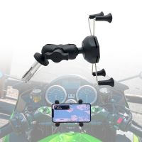 For KAWASAKI ZX600 For NINJA ZX-6RR ZX-14R ZZR1400 ZX14R ZX6R Motorcycle GPS Navigation Frame Mobile Phone Mount Bracket 16-19mm