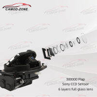 CCD กล้องมองหลังพลิกย้อนกลับรถลำต้นจับ Night Vision กล้องสีเขียวติดตามสำหรับ VW G Olf 5 6 7 8 GTI R P Assat