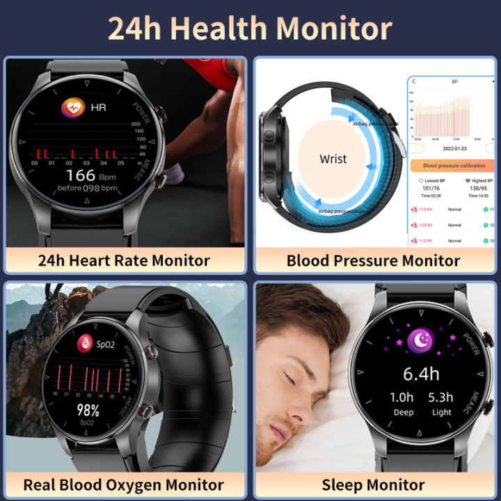 2023new-inflatable-strap-accurately-measure-heart-rate-blood-pressure-smart-watch-men-waterproof-bluetooth-call-sport-smartwatch