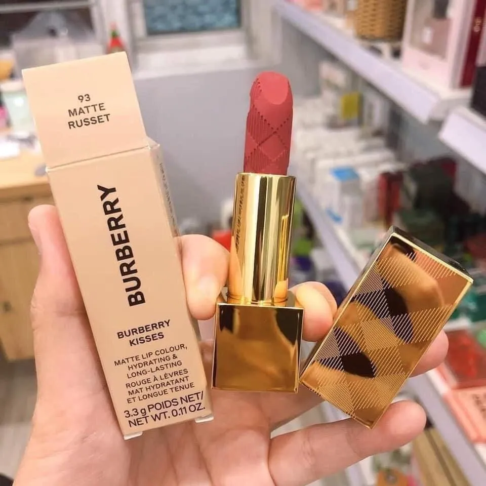 HCM]Son Burberry  Russet (Màu Đỏ Đất -Hàng Chuẩn Pick Duty ) |  