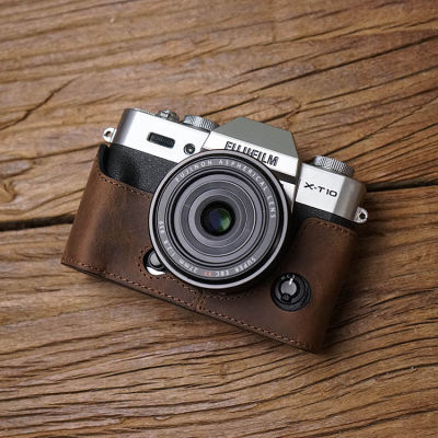 Mr.stone กล้องกรณีเคสบอดี้สูทสำหรับ Fujifilm XT30 X-T20 X-T30 XT20แฮนด์เมดหนังแท้