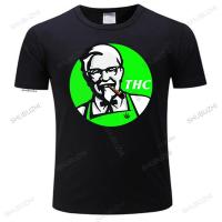 PARODY THC 100 cotton Men t-shirt Summer Loose MenWomen T Shirt for men Casual Short Sleeve Mens fashion tee-shirts