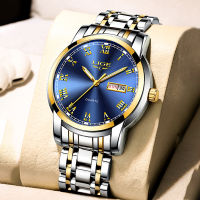 LIGE New Watches Men Luxury nd 24 Date Male Sports Watches Waterproof Stainless Steel Quartz Men Watch Relojes Hombre