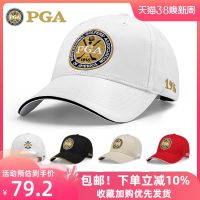 หมวกกอล์ฟ PGA อเมริกันสำหรับผู้ชายหมวกบังแดดแข่งขันกลางแจ้งแบบมืออาชีพหมวกแก๊ปเล่นบอลระบายอากาศดูดซับเหงื่อหมวกปีกกว้างสินค้าใหม่✔อัลบัม