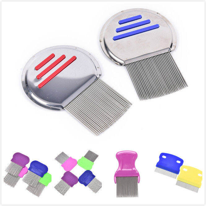 【YY】5Styles Stainless Steel Terminator Lice Comb Kids Hair Rid Headlice