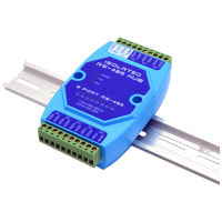 8ช่อง Din-Rail RS-485 Bus Splitter Hub สำหรับอุตสาหกรรม AutomationPhotoelectric แยก Repeater