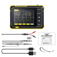 ออสซิลโลสโคปแบบดิจิตอลแบบพกพา400V การวัดแรงดันไฟฟ้า200Khz แบนด์วิดท์2.5มิลลิเซคอน/วินาทีเรียลไทม์ Oscilloscope ออสซิลโลสโคป2.8นิ้ว