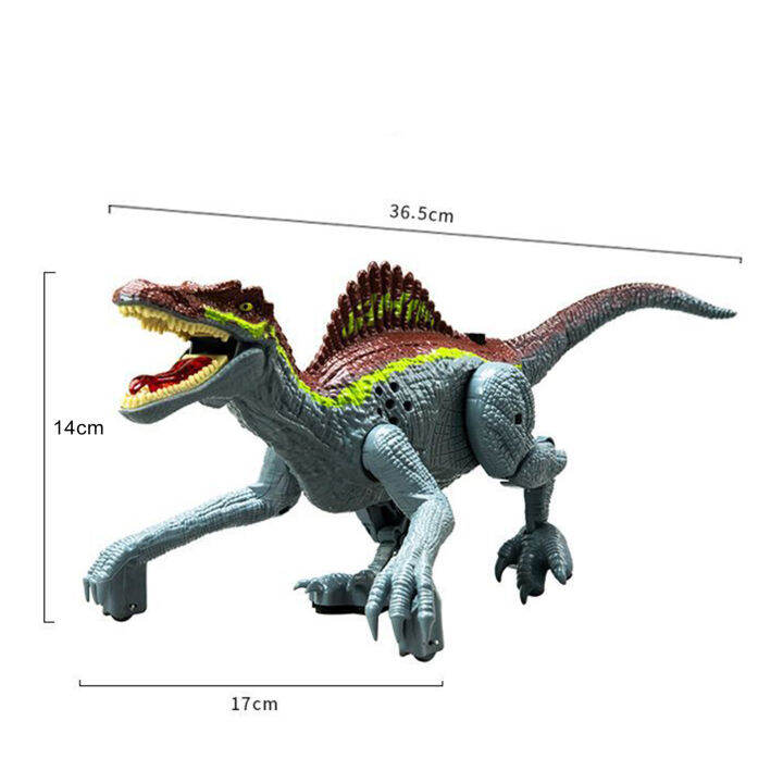 microgood-ของเล่นไดโนเสาร์-rc-พร้อมเซ็นเซอร์อินฟราเรดของเล่นไดโนเสาร์แบบใช้รีโมตควบคุมอเนกประสงค์ของเล่นไดโนเสาร์-rc-แบบโต้ตอบโมเดลไดโนเสาร์สไปโนซอรัสที่สมจริงด้วยการเดินแอคชั่นสนุกและการศึกษาสำหรับเด