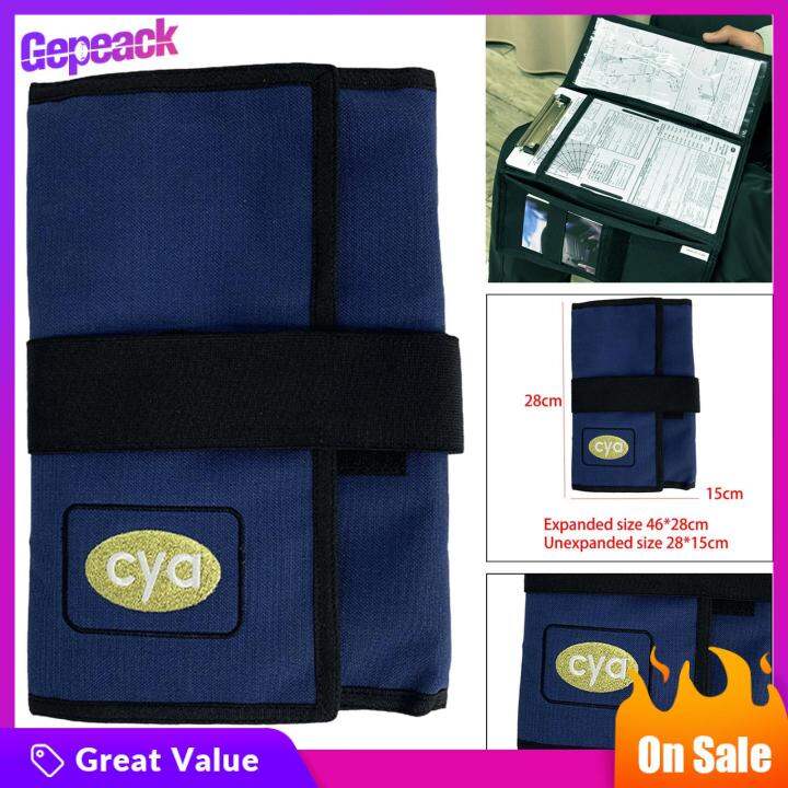 Kneeboard Per Piloti FlyGA - Tavoletta Per Ginocchio Con Cinturino, Per Documenti A5 - Foto 9