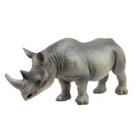 Simulation model of African rhino toy animals in the wild in India rhino plastic childrens science cognition furnishing articles present