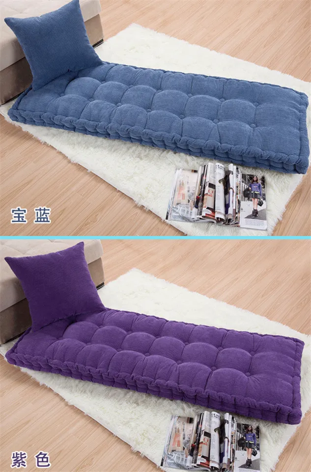 Long Cushion Thickening Chair Cushion Home Seat Mat Floor Cushion Bench  Cushion