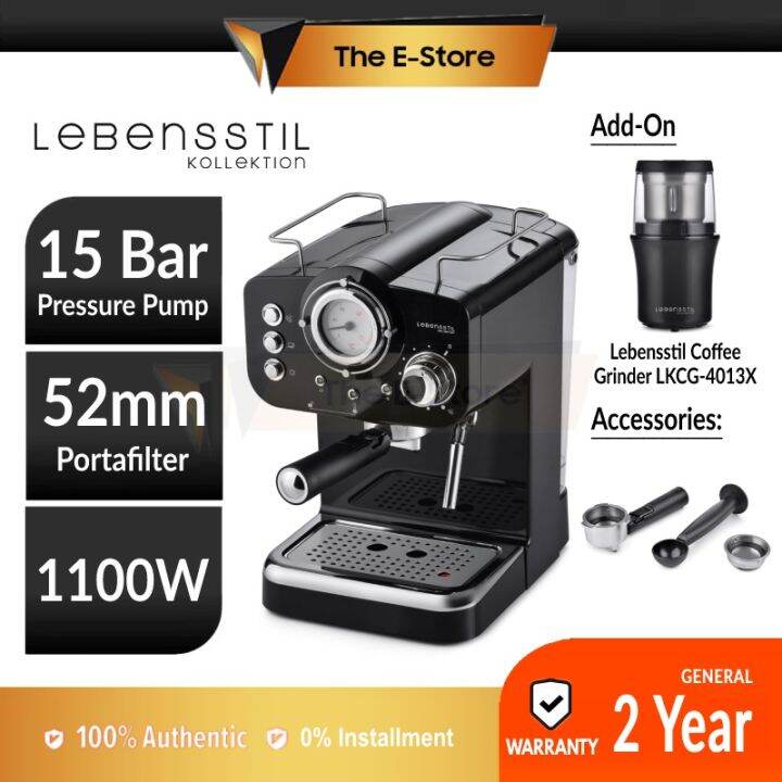 Lebensstil Kollektion 3 in 1 Espresso Coffee Machine LKCM-112x