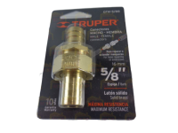 TRUPER 12706 ข้อต่อทองเหลืองตัวผู้ตัวเมีย 5/8 นิ้ว (CFM-5/8B)