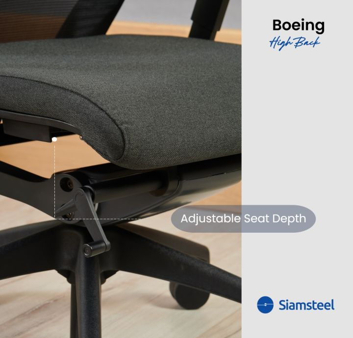 siam-steel-เก้าอี้สำนักงาน-รุ่น-boeing-highback-แบบพนักพิงกลาง-เก้าอี้ทำงาน-เก้าอี้สำนักงาน-เก้าอี้เพื่อสุขภาพ-ergonomic-chair-มีเท้าแขนปรับระดับได้