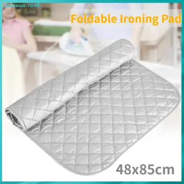 Ironing Pad Anti-Slip Ironing Mat Heat Resistant Iron Board Blanket for  Table