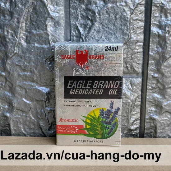 Dầu gió trắng singapore con ó eagle brand 24ml - mùi lavender - ảnh sản phẩm 3