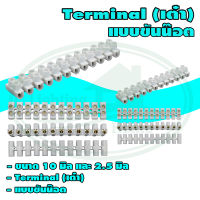 Terminal (เต๋า) แบบขันน๊อต (F-02 , F-03) * ยกแพ็ค 50 ตัว *