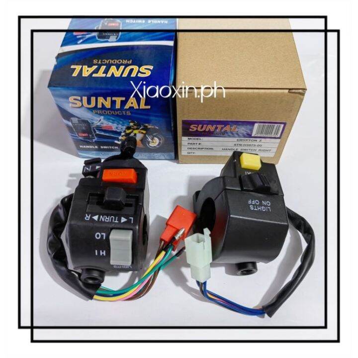 SUNTAL HANDLE SWITCH FOR CRYPTON Z: LEFT AND RIGHT (PER PC.) motor ...