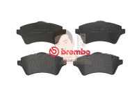 P44 011B ผ้าเบรก-F-แท้ BREMBO (รุ่น Black) ฟรีแลนเดอร์ Rover Freelander ปี98-06 " เครอป อะไหล่ยนต์"