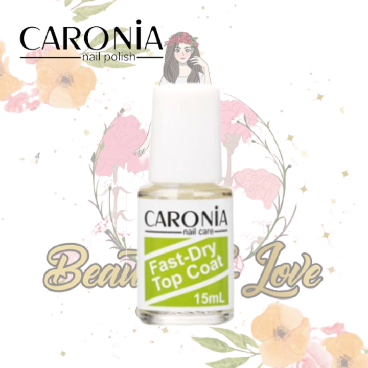 Caronia FastDry Top Coat 15mL Lazada PH