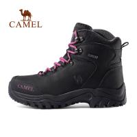 Camel รองเท้าปีนเขากันน้ำผู้หญิง,รองเท้ารองเท้าปีนเขาหนังวัวกันลื่นและทนต่อการสึกหรอ