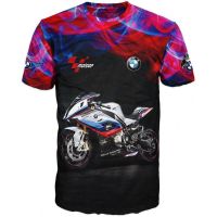 （ALL IN STOCK 2023）  tshirt new 3d brand bmw motorrad racing team