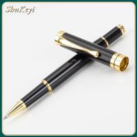 SHUKEYI รีฟิลสีดำ ปากกาลูกลื่น สีดำทอง ชุดปากกาสำหรับเขียน มืออาชีพอย่างมืออาชีพ ปากกาสำหรับธุรกิจ ออฟฟิศสำหรับทำงาน