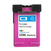 ตลับหมึกสำหรับ HP HP123XL ตลับหมึกสำหรับ HP 1110 2130 2132 2133เครื่องพิมพ์อิงค์เจ็ทสีดำ/ สามสี