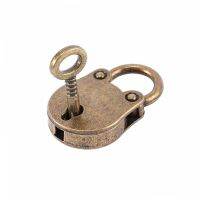 【CC】☜♀♚  1 Pcs Metal Old Padlock Small Luggage Lock Color Lot Of Usage Hardware Decoration