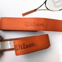 Real Cow Leather Wrapped Handle Belt For Beach Tennis Racket Sweat Absorbing Padle Badminton Racket Hand Glue Rod Handle Strap