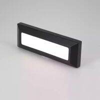 Wholesale Price Outdoor IP65 Waterproof Corner Footlight Staircase Wall Light Surface Mounted foot step light