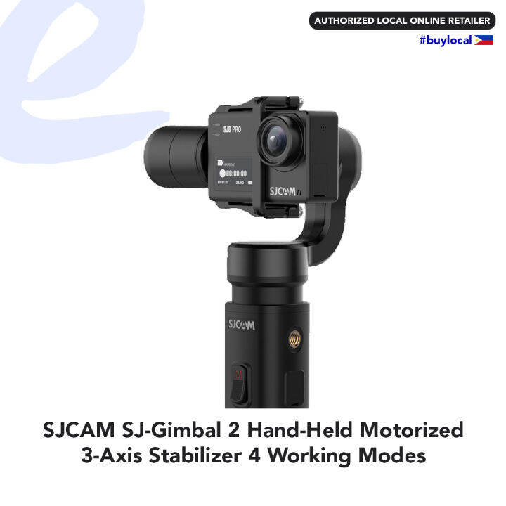 SJCAM SJ-Gimbal 2 Hand-Held Motorized 3-Axis Stabilizer 4 Working Modes ...