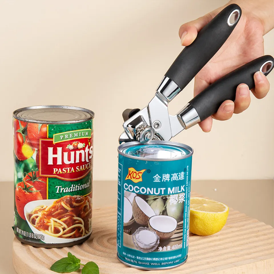 1pc White Smooth Edge Electric Can Opener for Easy Opening,Perfect for  Kitchen and Camping,Electric can opener, can opener,Home Kitchen Restaurant  Automatic Safety Electric Can Opener : Creates Regular And Smooth Edges,Automatic  Can