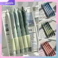 YESMILE 5PCS หมึกสีดำ ปากกาเจล สัมผัสขนมปังนุ่ม 0.5มม. เครื่องมือสำหรับเขียน สร้างสรรค์และสร้างสรรค์ ปากกาลูกลื่น เครื่องเขียนสเตชันเนอรี