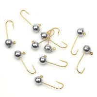 【YF】 10pcs/lot Micro Jig Head Fishing Hook 1g-3g Ice Mini Crank Fishhook Soft Lure Tackle