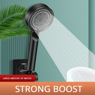 New Arrival Sets 5 modes function shower head High Pressure Shower Head Massage Spray Nozzle Shower Bathroom Accessories  by Hs2023