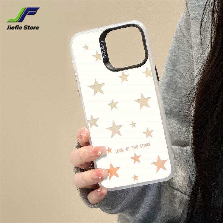 เคสโทรศัพท์มือถือ-jiefie-สำหรับ-samsung-galaxy-a24-a30-a31-a32-a33-a34-a50-a50s-a30s-a51-a52-a53-a54-a71-a72-a73-4g-5g-เครื่องตกแต่งขวดหลากสีรูปดาวรูปหัวใจเป็นประกายเปลือกแข็งอ่าวปลอกกันกระแทก-tpu-ที่