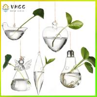 VHGG Flower Garden Supplies Home Decoration Hydroponics Hanging Glass Plant Pot Glass Vase Terrarium Container