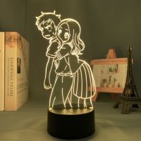 ✻✓ 3d Night Lamp Anime Teasing Master Takagi San for Child Bedroom Decoration Lighting Birthday Gift Room Decor Manga Led Light